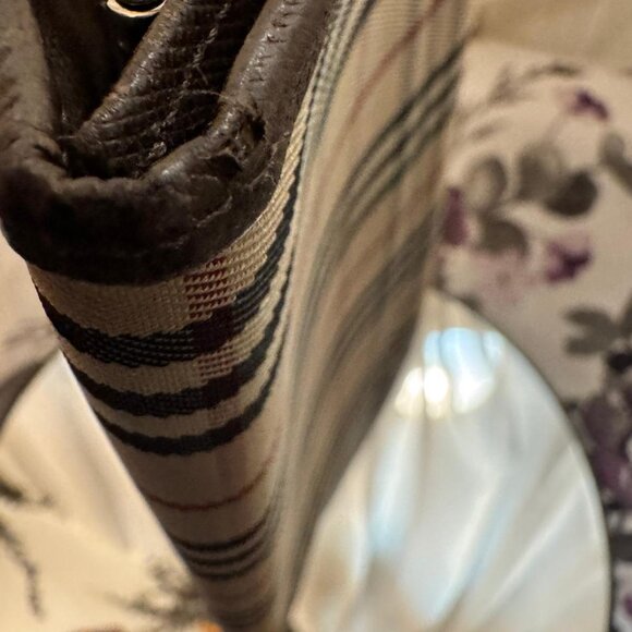 Burberry Canvas Brown Wallet - Picture 8 of 9